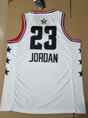 23 Michael Jordan 2019 all stars game jersey white